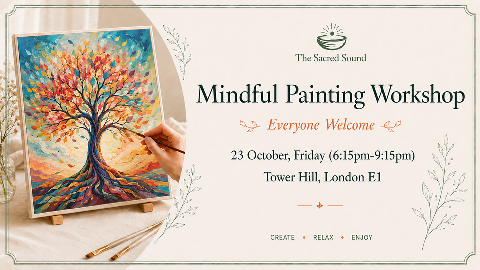 Mindful Painting Workshop in London – 23 October 2026